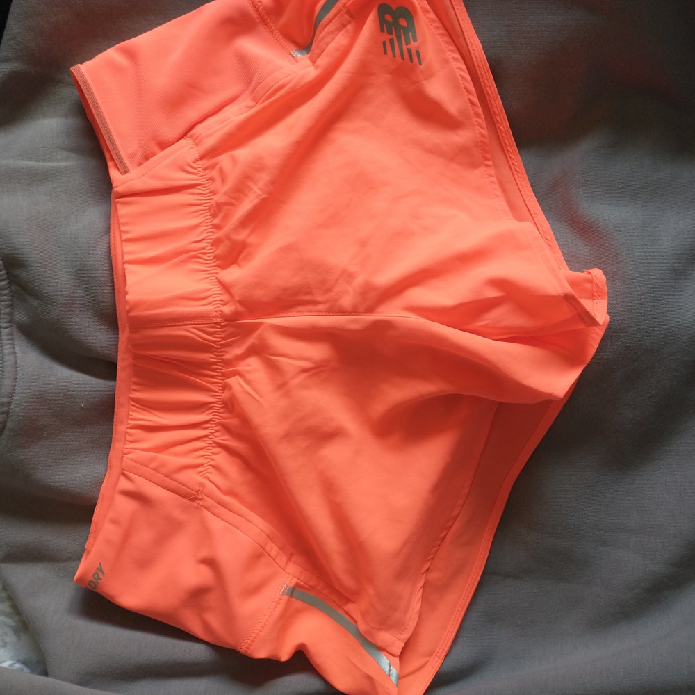 New Balance Women's Orange  Running Shorts. Never Been Worn.